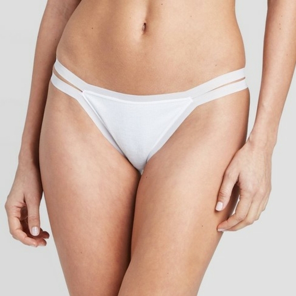 NWT (M) Women's Rib Knit Cheeky Panty - Picture 1 of 2